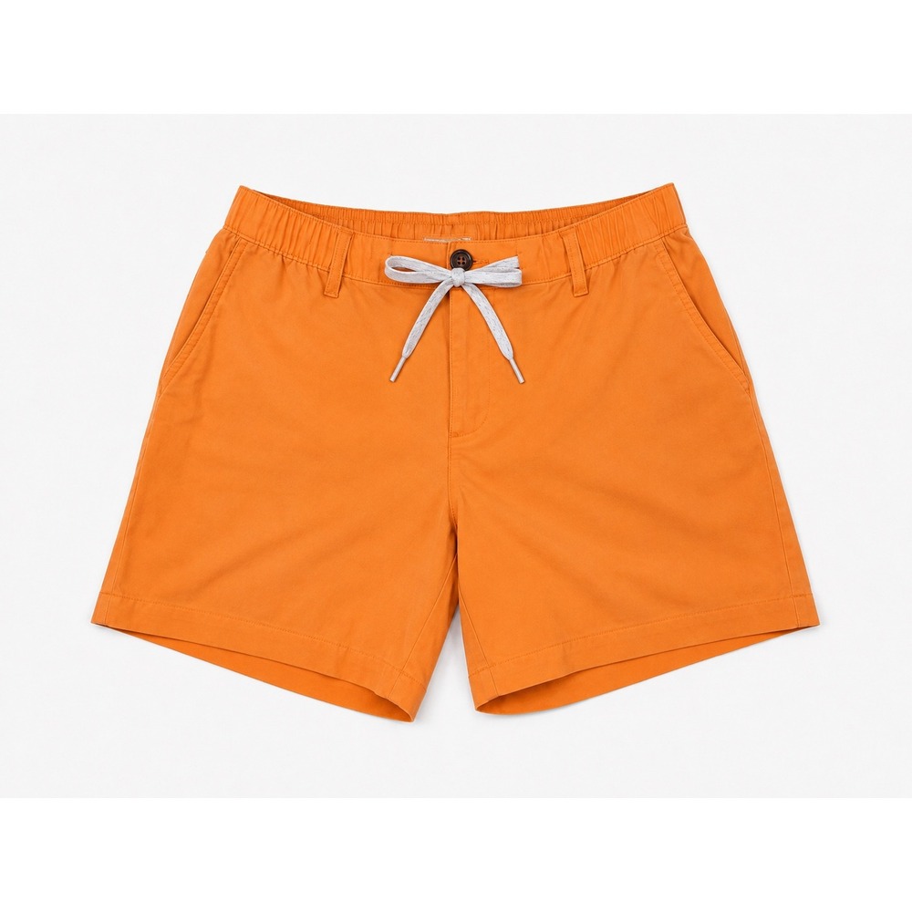 Chubbies Everywear Shorts Mens Large Orange 6 Inch Inseam Lined Stretch SP25-05